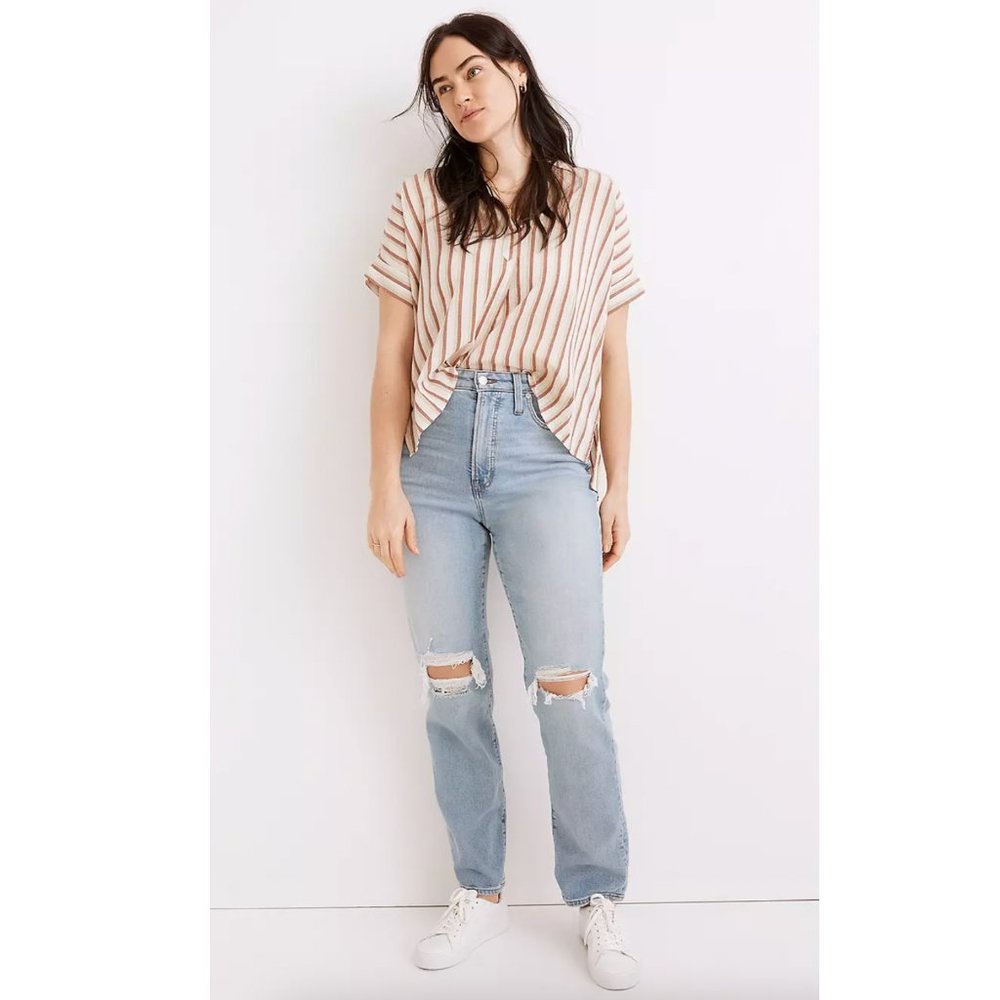 NWT Madewell The curvy perfect vintage in Danny wash